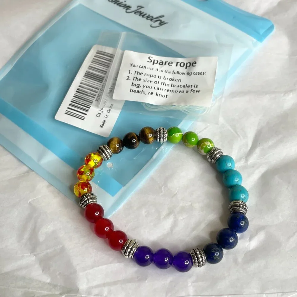 New Hamoery Chakra Stone Bracelet
